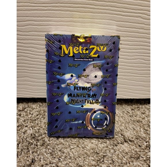 MetaZoo Nightfall - Theme Deck (Flying Manta Ray) (1st Edition) Sealed - Picture 1 of 2